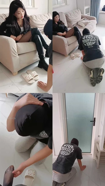 【小殿下】下班回来虐家奴-拖鞋耳光/踢踹鞭打/跪求圣水