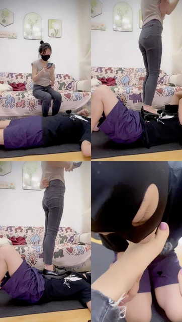 【安乐】全体重踩踏/裸足狂舔