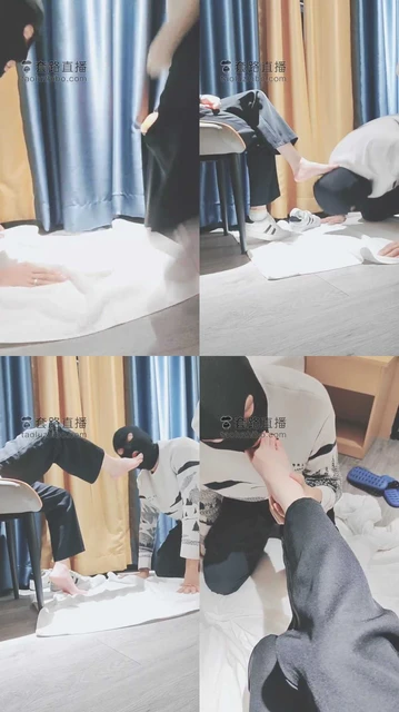 【灵竹】运动后原味鞋袜脚辱狗