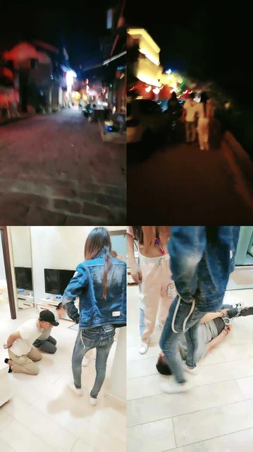 【圈养基地】双S-户外古城抓狗重度虐