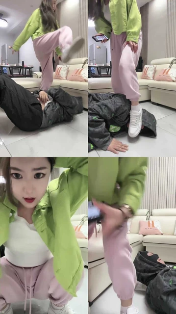 【惠子大人】空军一号白袜全体重踩/吃棉袜