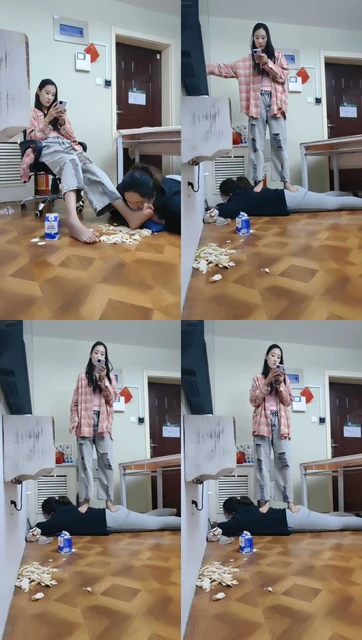 【樱樱】闺蜜狗-脚喂食/裸足踩踏