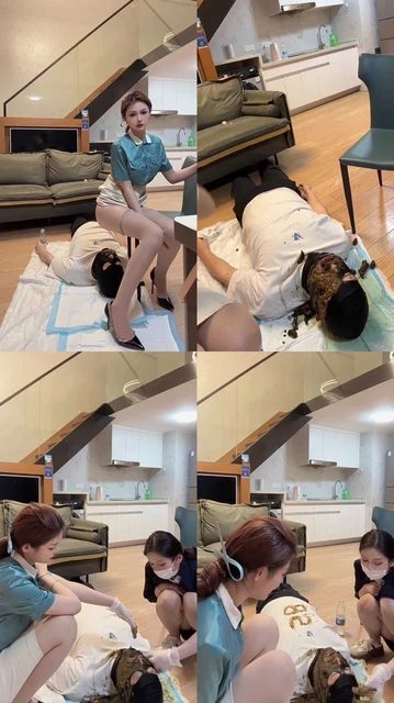 【泡芙大大】双空姐大量黄金