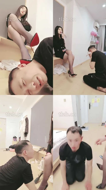 【昭玥】暴力抽耳光/揪耳朵/高跟碾压狗头