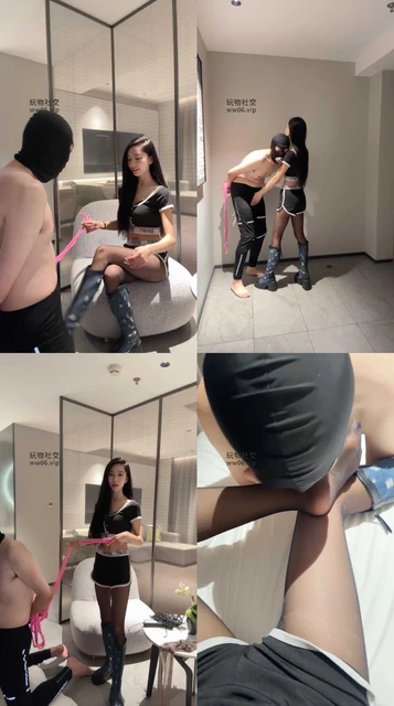 【双胞胎木木】反绑重度踢裆跪舔