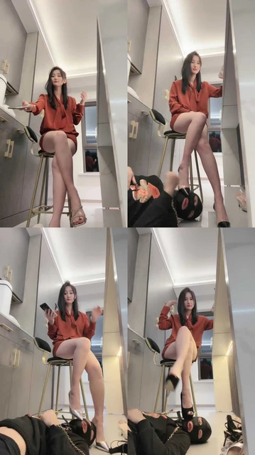 【思诺】长腿车模S-物化人肉擦鞋器【续集】