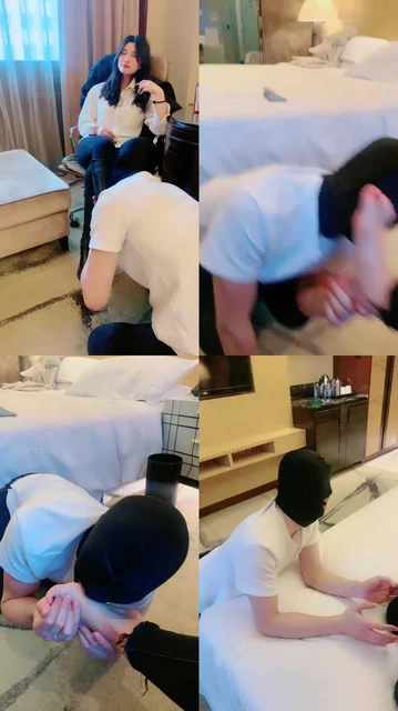 【蜜糖情侣】清理脏长靴/品尝裸足