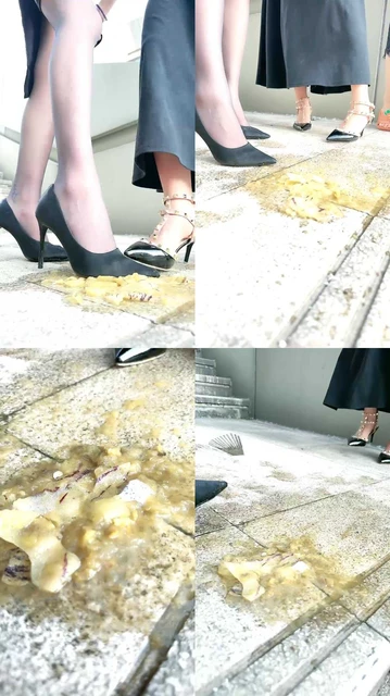 【有希子】双S-户外狗视角-踩踏喂食/口水