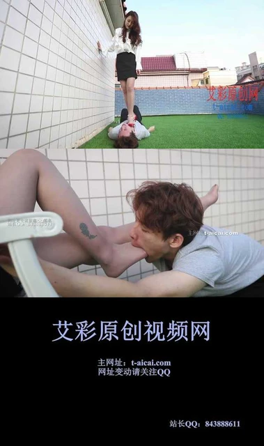 【麦可颂】【奴隶岛】麦可颂灰丝踩踏深喉吐