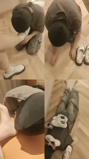 【00后大学生S】开发闺蜜弟弟-人肉脚垫-痰盂尿壶/白棉袜塞嘴