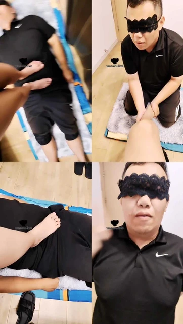 【上海汤圆】裸足恋足舔脚垫