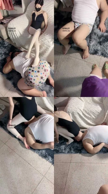 【甜音】瑜伽女神白丝脚虐杀