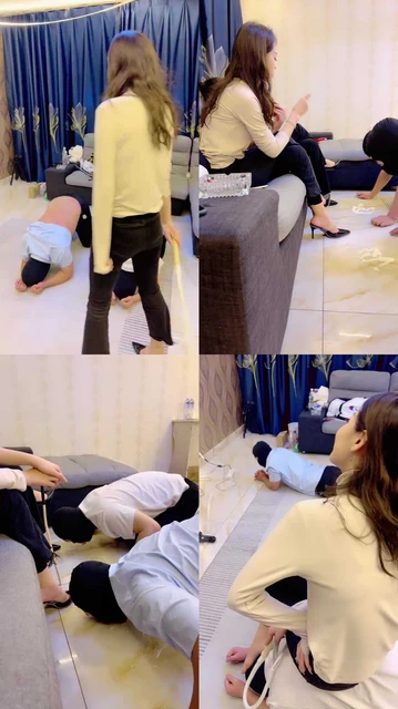 【冷鸢大大】姐妹花重度鞭打踩踏