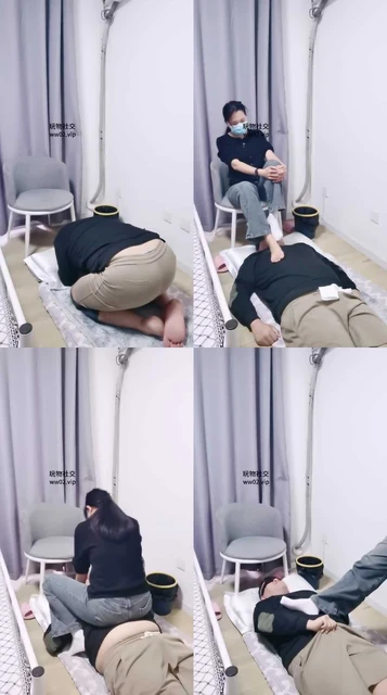 【上海汤圆】御姐范白袜脚踩家奴【下】