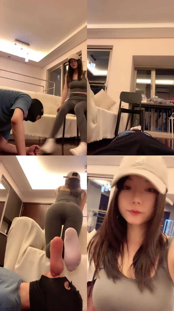 【宝爷】运动后脏白袜奖励家奴