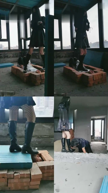 【猫神大人】户外工地长靴全体重踩【双视角版】