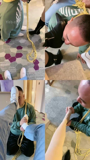 【酒鸽】双S-人体烟灰缸-长靴小白鞋踩/踩踏/骑马/闻臭白袜