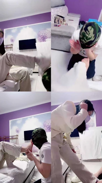 【安可】白袜气味羞辱/鞋臭耳光/磕头/掐乳头