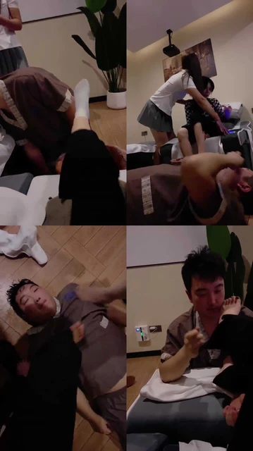 【安琪殿下】沐足店 开发玩脚奴