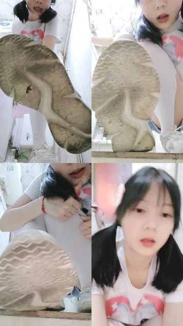 【兔兔酱】女巨人鞋底视角