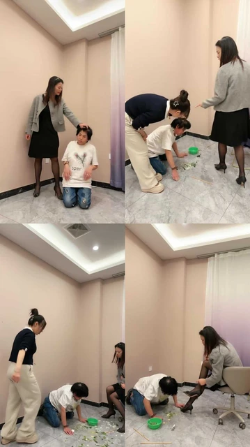 【夸梨】无底线，羞辱母狗