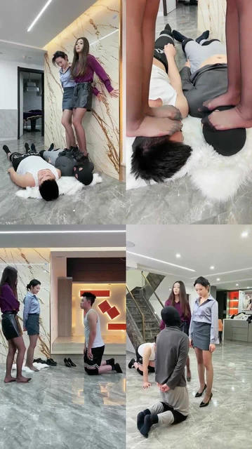 【麋鹿银儿】双S暴力跳踩