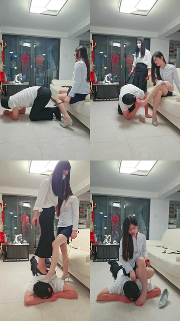 【嘉妮S】OL玩狗