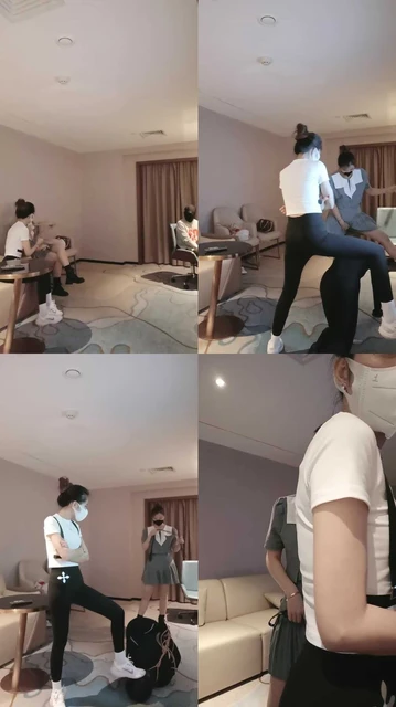 【多多】双S剧情调-五花大绑运动鞋+短靴踩虐