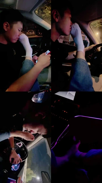 【强抚】车内开发狗奴