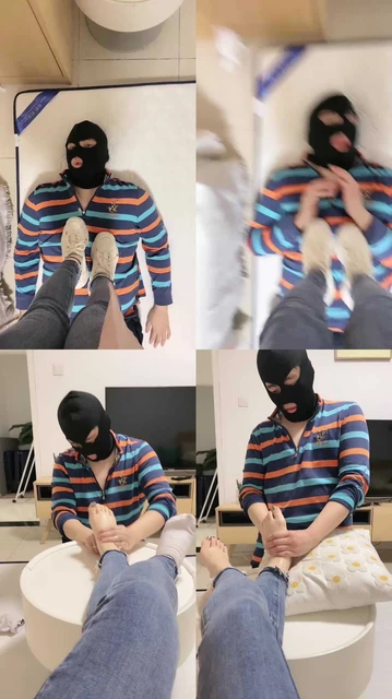 【魅儿S】运动鞋全体重踩/耳光抽