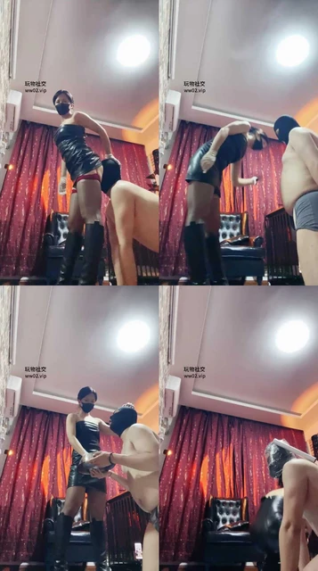 【冷颜】保鲜膜裹头窒息/吃圣水内裤/虐乳