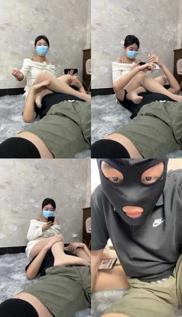 【桃桃樱】肉丝美腿-腿绞诱惑踩【完整版】