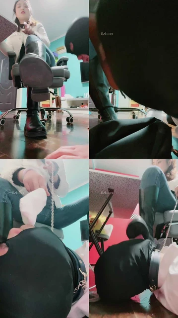 【语阳】白袜塞嘴/黑丝长靴碾压狗头