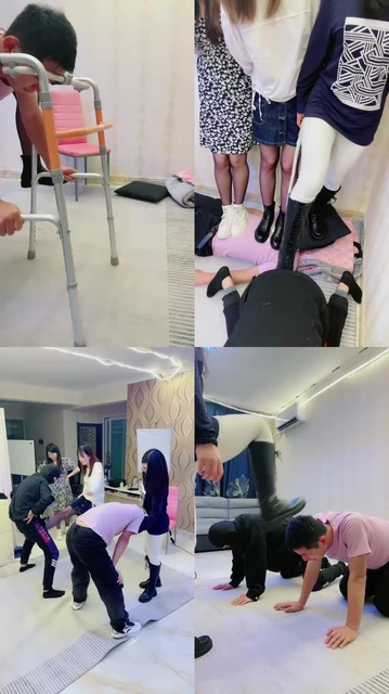 【冷凝大大】多S暴力群调踢踹