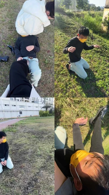 【白雪】户外双S-臭脚丫踩踏/骑马狗爬【双视角版】