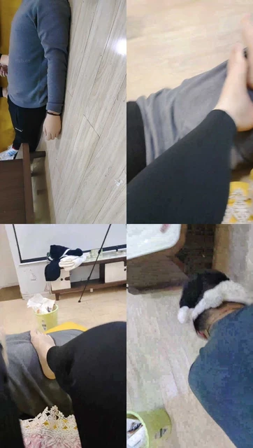 【樱樱】私人影院裸足踩脚垫