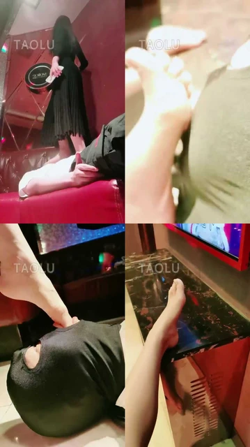 【猫神大人】KTV让狗品尝原味裸足