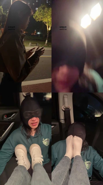 【素人挖掘机】开放散步小姐姐小白鞋白袜虐