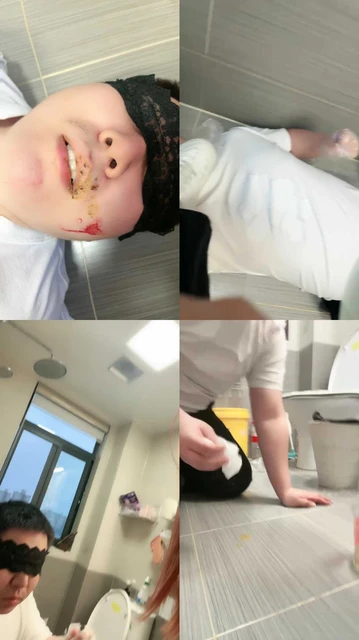 【语阳】厕所直接吃始