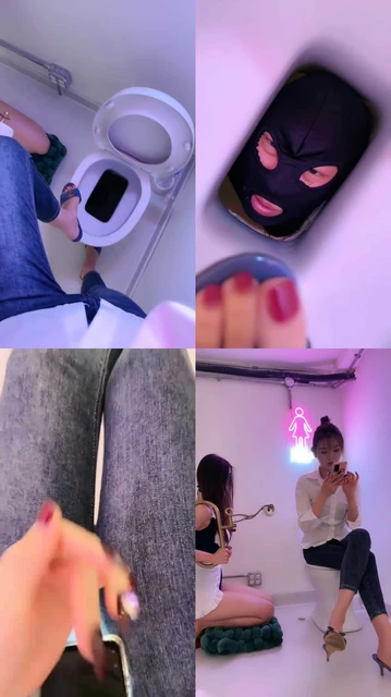 【宇婉莹】漂亮女奴-物化厕奴-吃厕纸