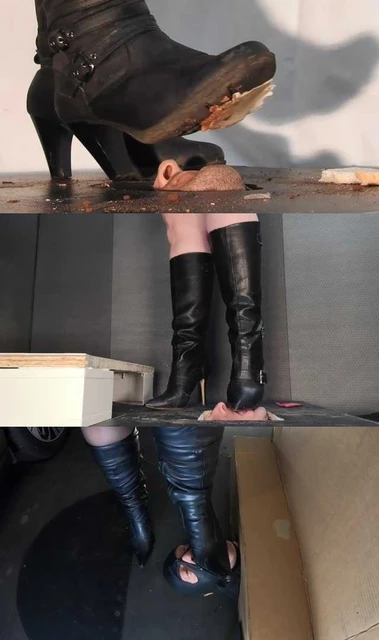 【欧美女王】C4自购首发-（超级第一视角沉浸式人皮地毯长靴篇）