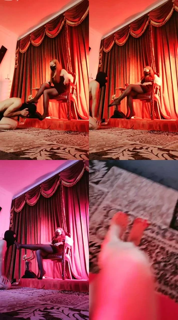 【依依东望】居高临下跪舔黑丝jio发骚