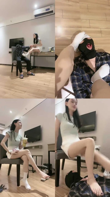 【琳达】内裤套头/小白鞋棉袜踢踹/耳光/鞭打