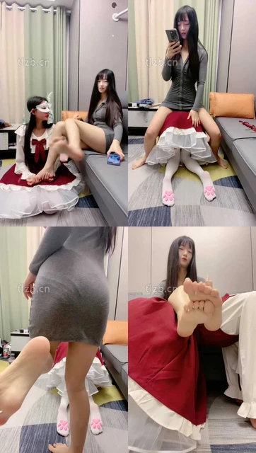 【我偏不】洛丽塔母狗-羞涩舔脚/人肉脚垫