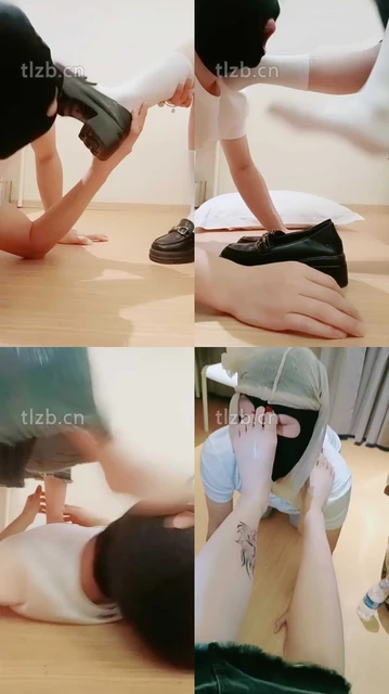 【颜颜S】跪舔学生主皮鞋白袜/深喉/踩踏