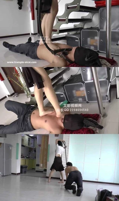 【冰时代】【Yui】平面模特超级小美女Yui 嫩脚踩踏 踩喉咙遛狗