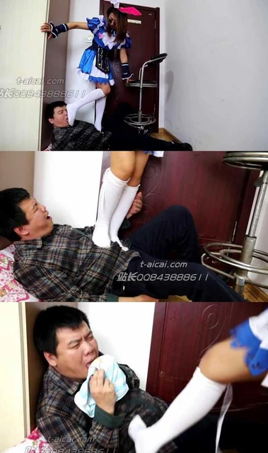 【奕潇】【冰时代】脚尖跳踩强迫舔内裤的污渍