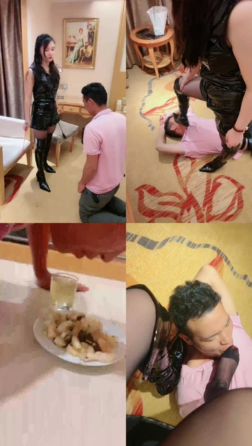 【木子大大】重度鞭打/长靴踩踏/胯下辱/喂食