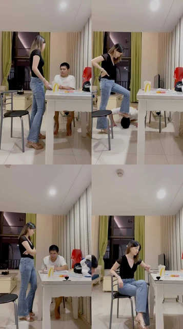 【甜味药丸】SM方式挑逗抖M学生做狗【上】