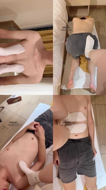 【奇了怪了】掐乳/白袜脚踩脚垫